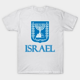 Israel - Israeli Coat of Arms Design T-Shirt